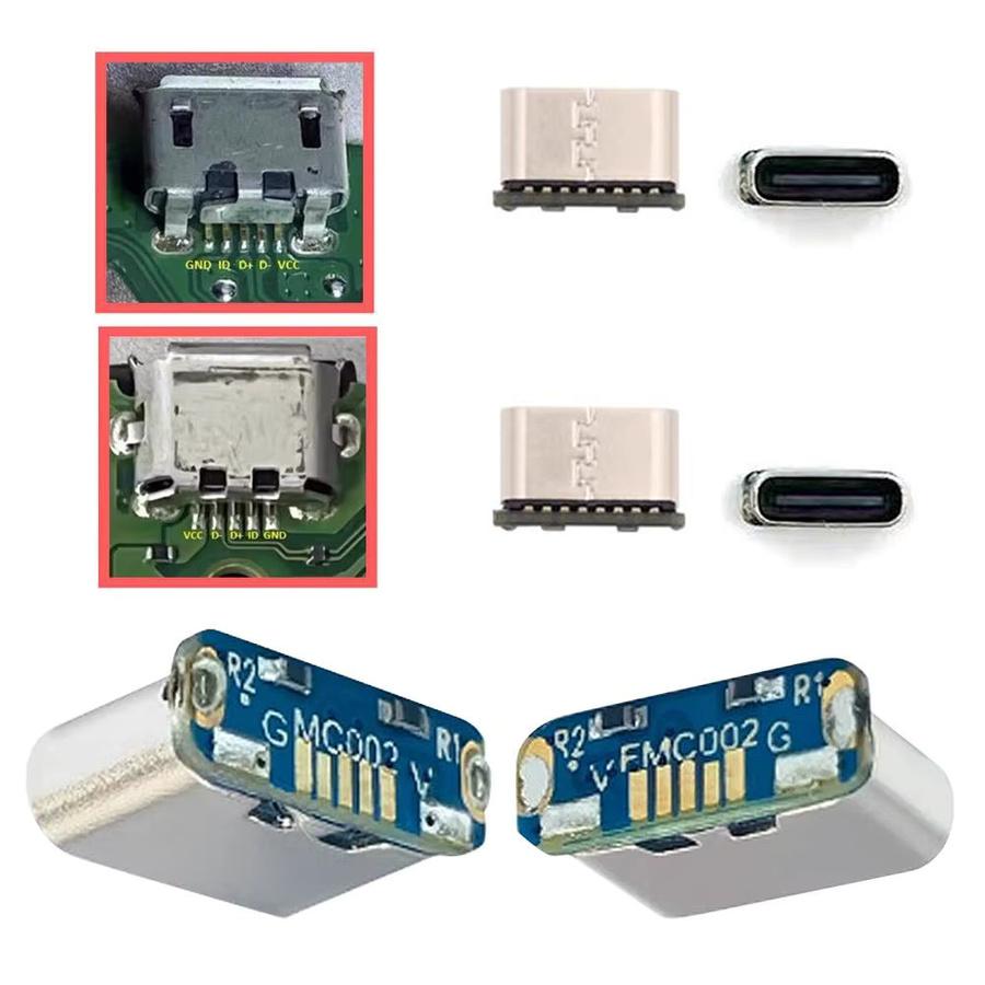 M85K Adapterplatine MC002 FMC002 DIY-Modifikationsplatine für MicroUSB-zu-Typ-C-Aufrüstung - Bild 5