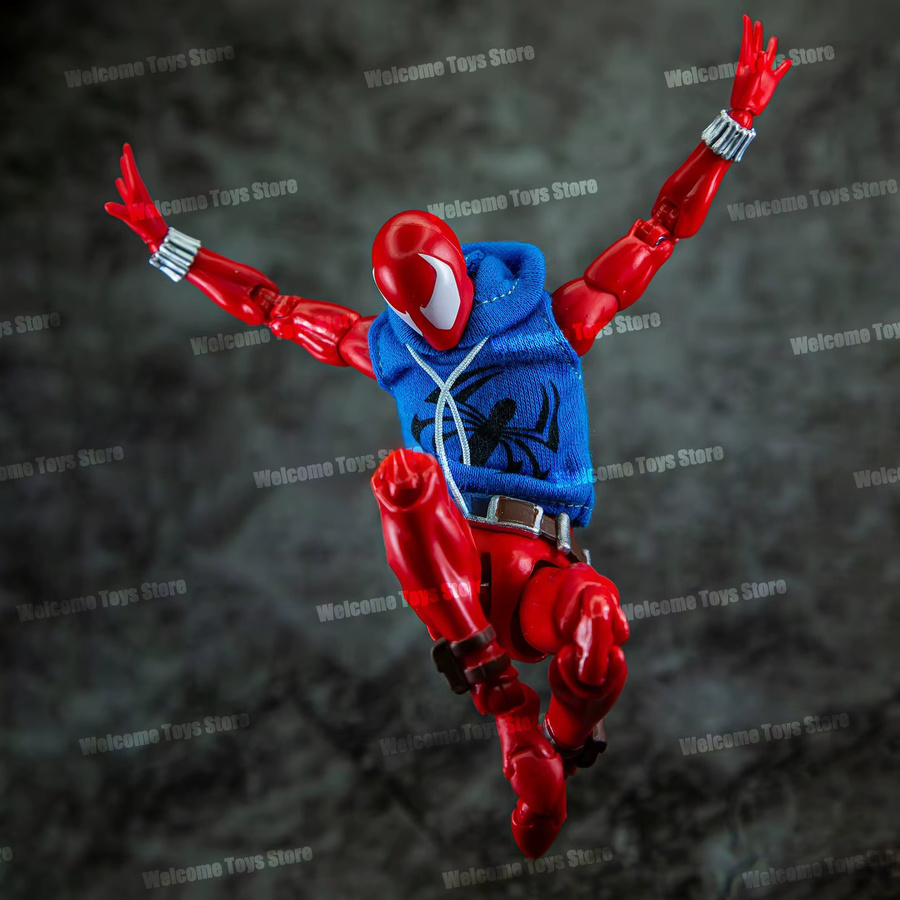 Ct Toys Spiderman Scarlet Spider Mafex 186 Actionfigur, Marvel - Bild 5