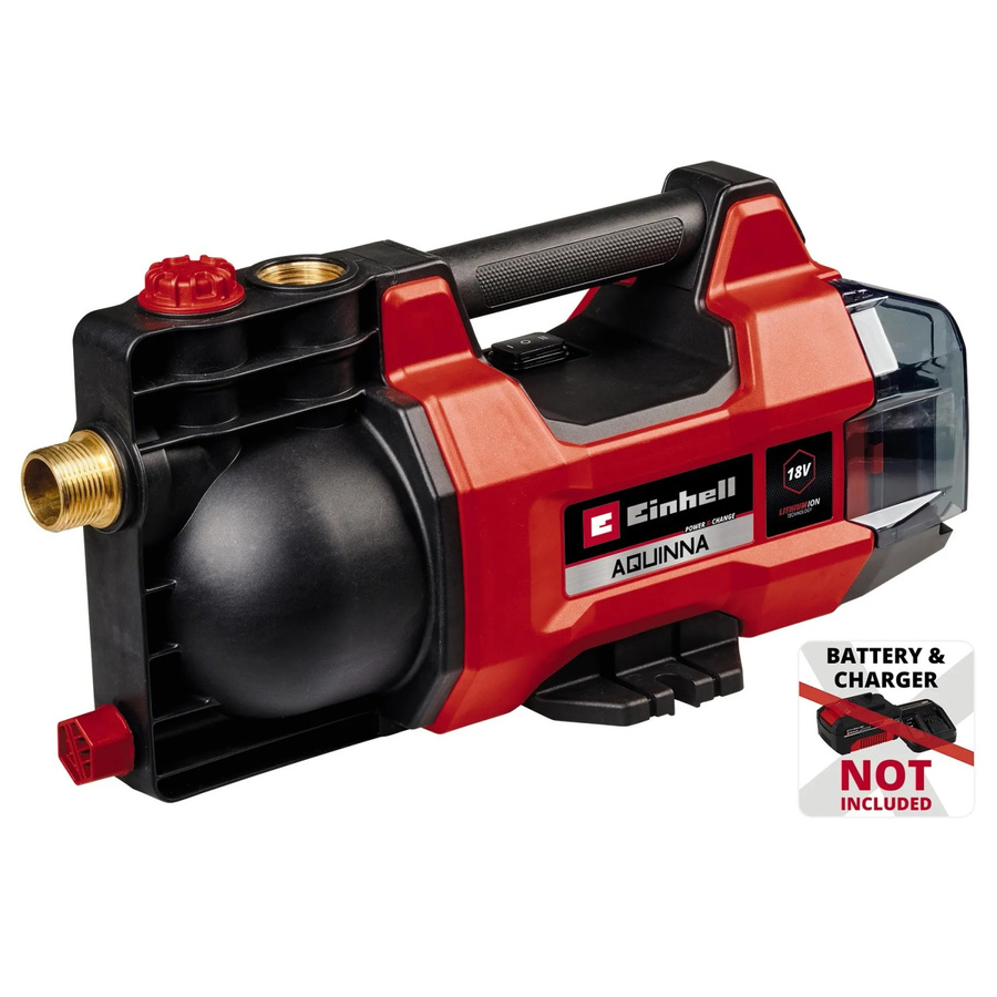 Einhell Power X-Change Aquinna 18/28 Akku-Gartenpumpe mit 2800 l/h Förderleistung und 25 m Förderhöhe - Bild 2