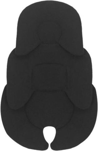 Aiyalei Sitzpolster für Kinderwagen und Autositz aus Fleece, Schwarz - Bild 1