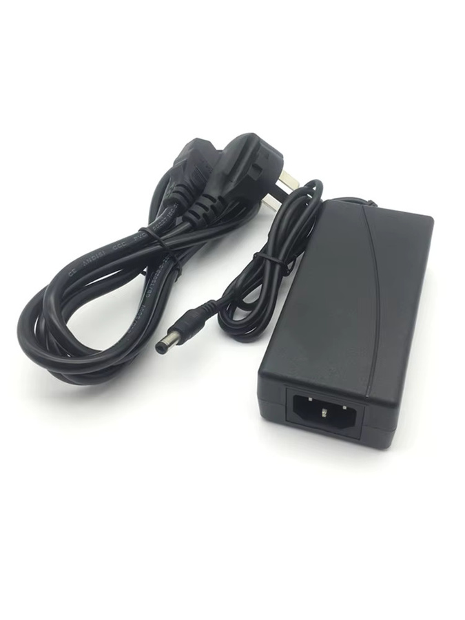 Deexintom Netzteil für 8-Port-POE-Schalter, 54 V, Schwarz, DC 5,5 x 2,5/2,1 mm - Bild 3