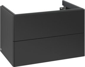 V&B Waschtischunterschrank Antao mit integrierter Auszugbeleuchtung, Blau Lacquer, B/T/H: 79 x 50 x 50 cm - Bild 1