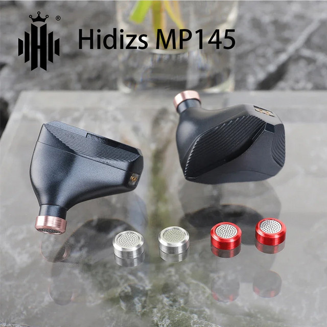 Hidizs MP145 In-Ear-Monitor mit 14,5 mm Planar-Magnettreiber, HiFi-Kopfhörer in Silber mit abnehmbarem 2-Pin-OFC-Kabel - Bild 1