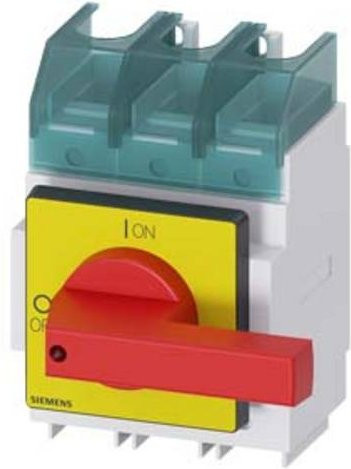 Siemens Lasttrennschalter 3polig 250A 690 V/AC Rot Gelb 185mm² 3LD24300TK13 - Bild 1