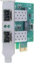 Allied Telesis Netzwerkadapter AT-2911SFP/2 PCIe 2.0 Low-Profile mit 2 SFP mini-GBIC Anschlüssen in Silber - Bild 1