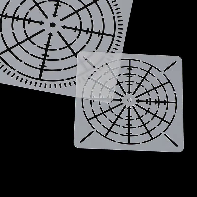 12 Stück Mylar Mandala Punktierung Malerei Schablonen Vorlagen für DIY Handwerk auf Holz Leinwand und Stoff - Bild 3