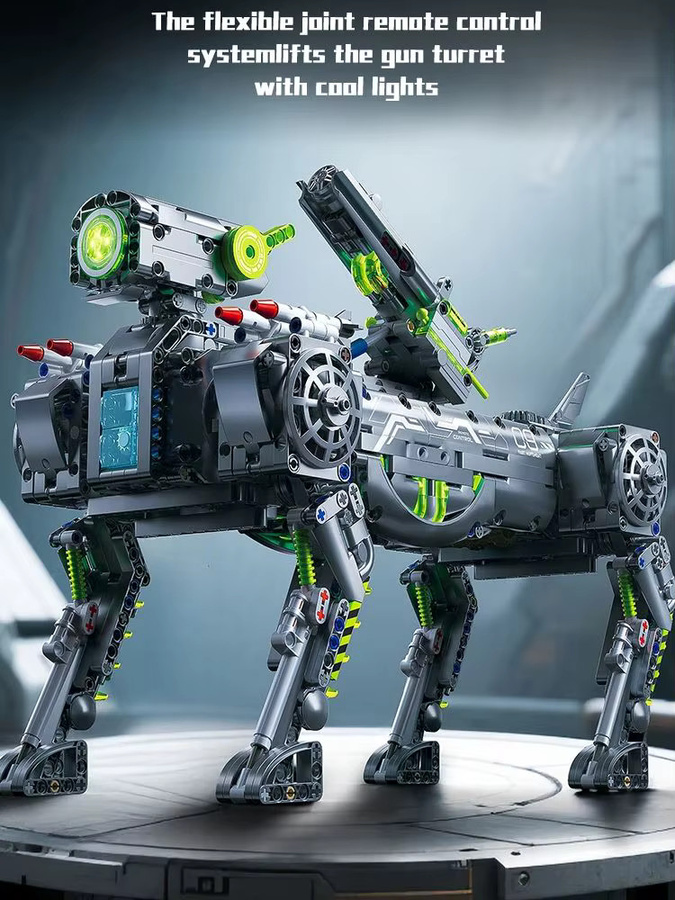 KAVOWORLD High-Tech Roboterhund, Baukasten, 1609 Teile - Bild 7