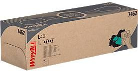 WypAll L40 Wischtücher aus Papier, 1-lagig, Weiß, 9 Zupfboxen mit je 90 Tüchern, B: 406 mm x L: 246 mm - Bild 1