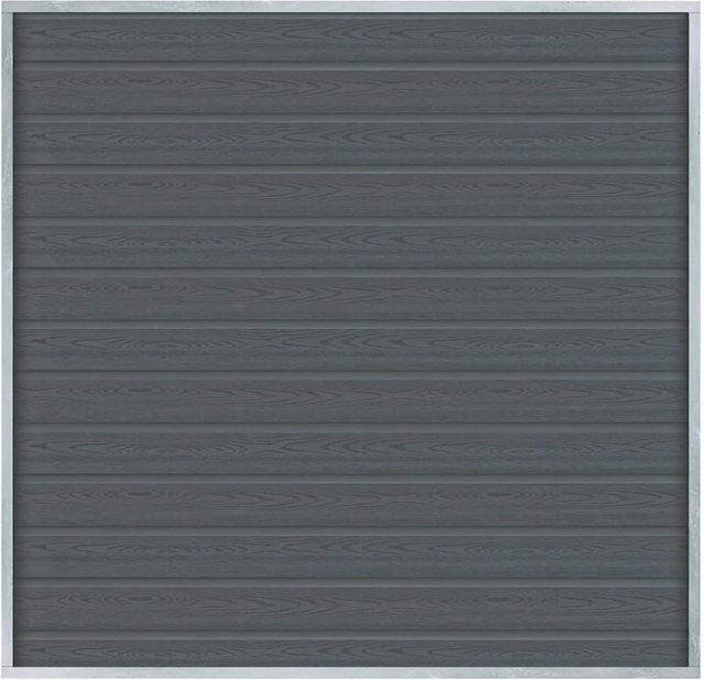 Plus WPC Sichtschutzzaun Artura in Schiefergrau, Breite: 180 cm, Höhe: 175 cm - Bild 1
