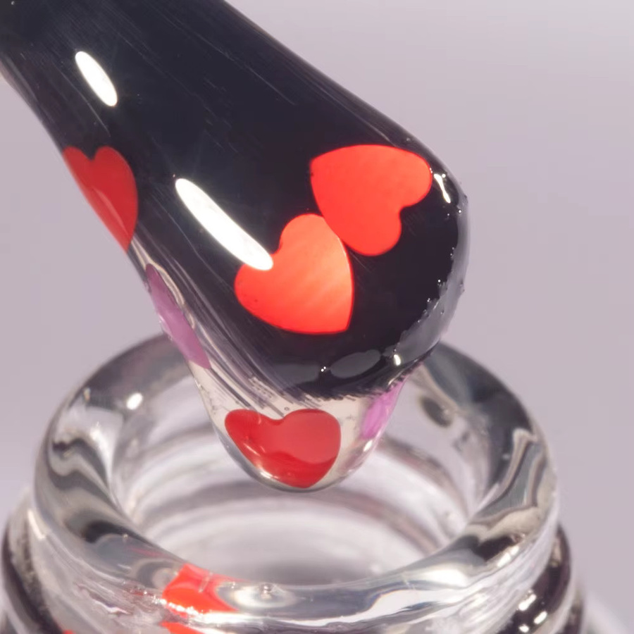 KODIES GEL Heart Glitter Top Coat, 15 ml, Glänzend - Bild 2