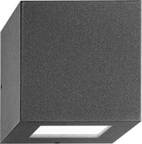 Performance in Lighting Quasar LED-Wandleuchte mit 6W und transparentem Glas für Innen- und Außenbereich - Bild 1