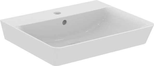Ideal Standard Waschtisch Connect Air Weiß mit 1 Hahnloch und Überlauf B/T: 55 x 46 cm - Bild 1
