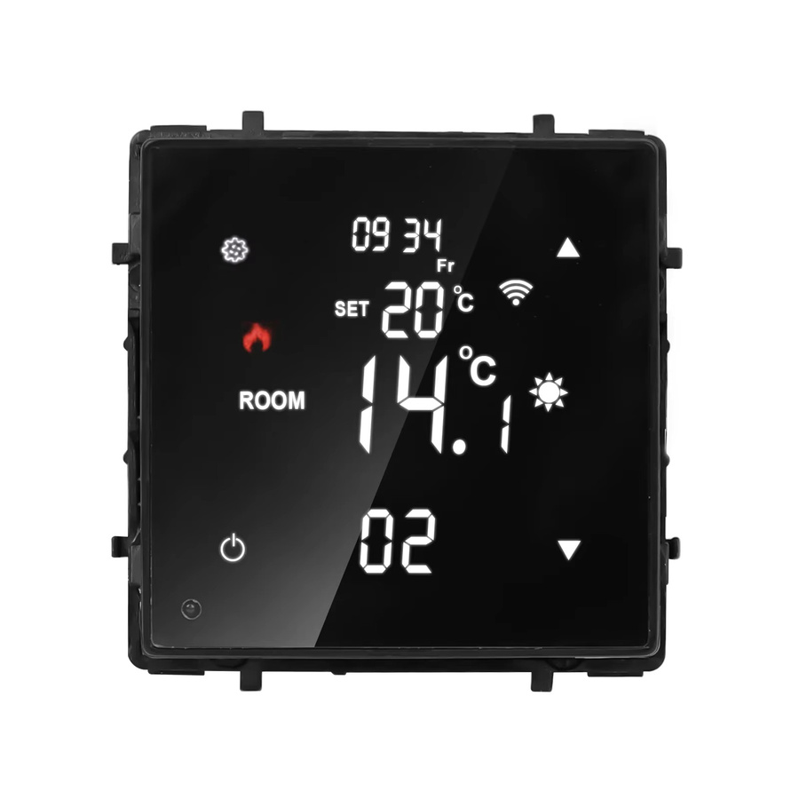 Bingoelec Smart Wifi Thermostat zur Temperaturregelung für Wasser, Elektro und Gaskessel sowie Bodenheizungen in Schwarz - Bild 5