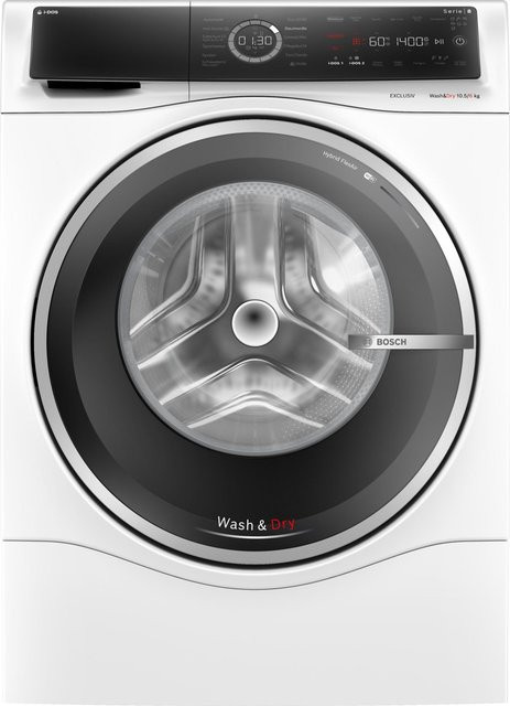 Bosch WNC254A90 Serie 8 Waschtrockner in Weiß mit WiFi und App-Control - Bild 1