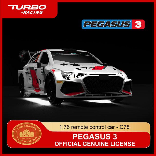 Turbo Racing C78 RC Drift Auto, 1:76, Mini Pegasus 3 - Bild 1