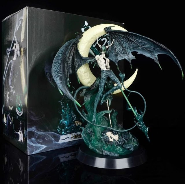 Bandai Anime Bleach Action Figure Kurosaki Ichigo und Ulquiorra Cifer Resurreccion Segunda Etapa aus PVC, Multicolor, Höhe: 40 cm - Bild 1