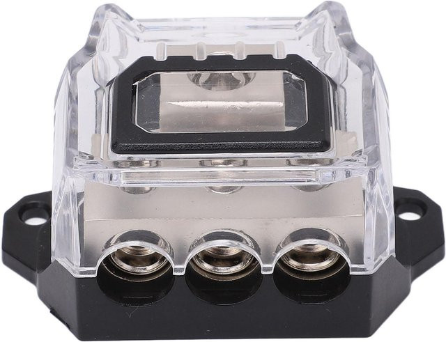 CosyHome Stromverteilungsblock für 0 Gauge bis 4 Gauge, transparenter Audio-Verteiler und Erdungskabel-Splitter für Autos und Boote - Bild 1