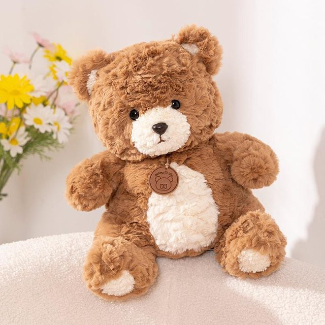 Kidsly Bärenplüschpuppe, Plüschtier, 35 cm, ab 14 Jahren - Bild 1
