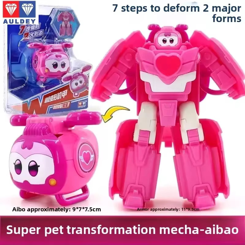 Auldey Super Wings Super Pets, Transformierbarer Mecha-Roboter, Roboter, ab 3 Jahre - Bild 2
