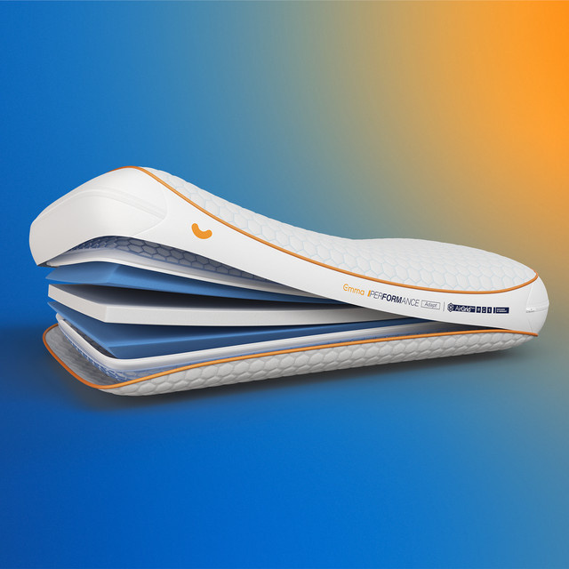 Emma Performance Adapt Kissen mit Cooling-Effekt und Memory Foam in Weiß, H x B: 40 x 70 cm - Bild 1