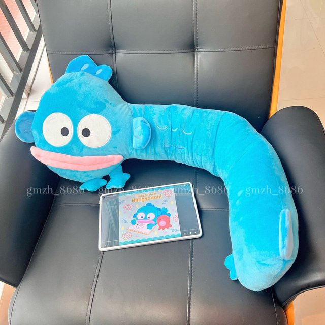 Aoger Hangyodon Plüschtier, 100cm, Blau - Bild 1