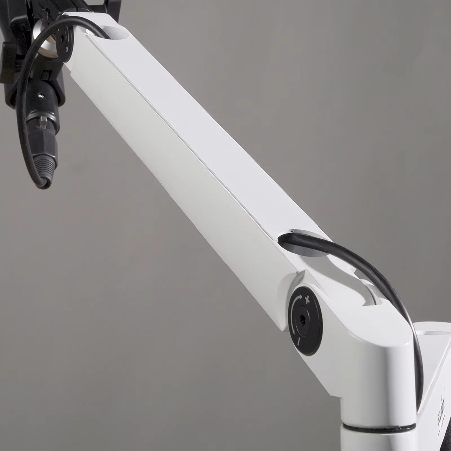 Winningear Mikrofon Cantilever Stand Halterung Drehbare Suspension Boom Arm in Schwarz oder Weiß - Bild 3