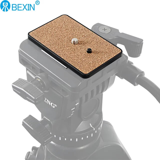 Yunteng Schnellwechselplatte als Stativadapter für SLR-Kameras und Einbeinstativ-Halterungen kompatibel mit den Modellen 880, 870, 8008, 860, 950 und 288 - Bild 1