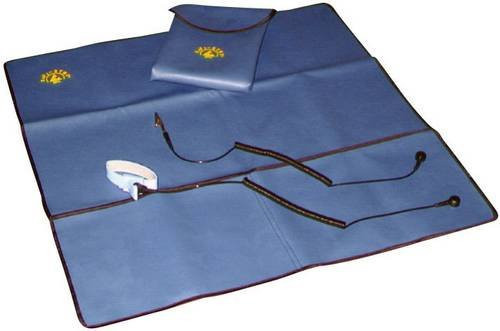 BJZ C-190 100N ESD-Service-Set Blau mit Erdungskabel, Erdungsarmband und Verbindungsleitung, B/T: 60 x 60 cm - Bild 1