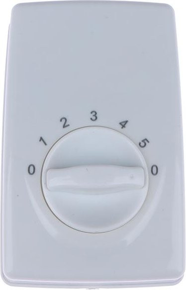 Sweet Home Deckenventilator Drehzahlregler in Weiß mit fünf einstellbaren Geschwindigkeitsstufen - Bild 1