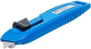 BGS Sicherheitsmesser blau mit einziehbarer Klinge aus Metall und Kunststoff - Bild 1