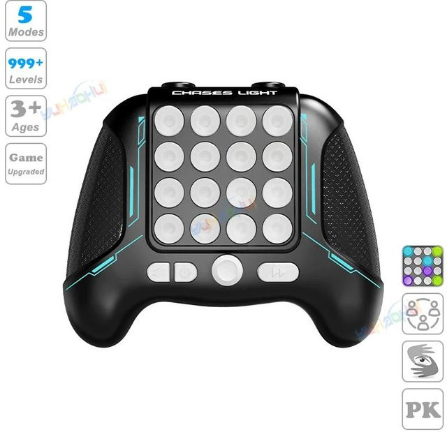 Binchi Elektronisches Pop-Licht, Schnelles Drückspiel, Interaktive Spielmaschine - Bild 1