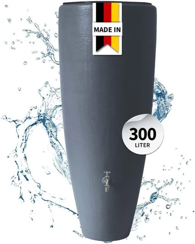 Garantia 2in1 Wasserbehälter 300 mit Pflanzschale in Graphite Grey - Bild 2