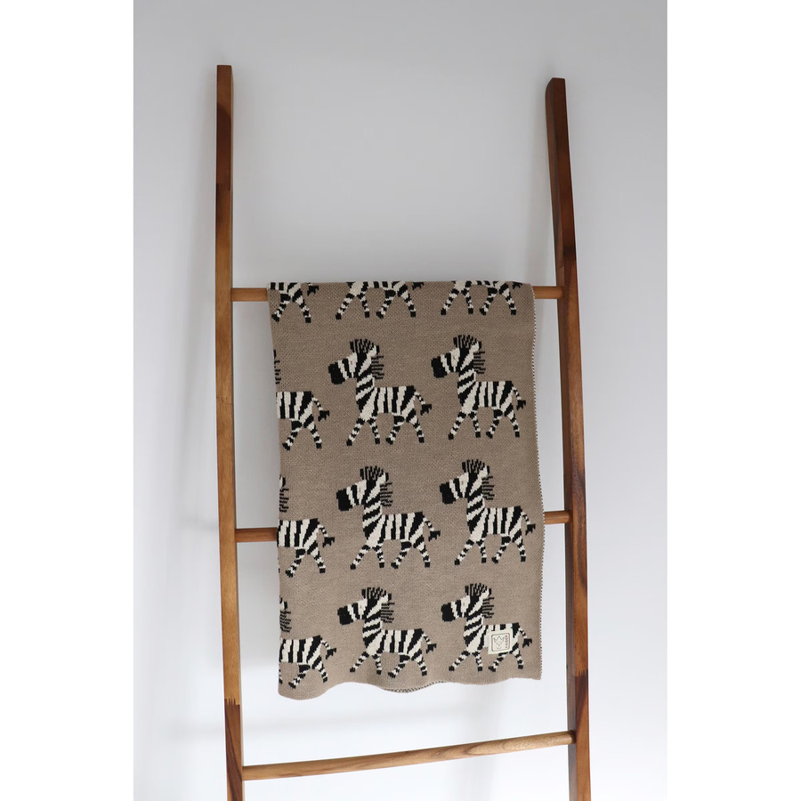Kaiser Babydecke Strick aus Organic Cotton in Braun, B x H: 80 x 100 cm - Bild 2