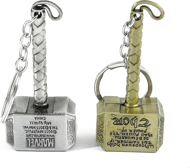 Marvel Anhänger Mjolnir Thors Hammer, Silber, Herren - Bild 1