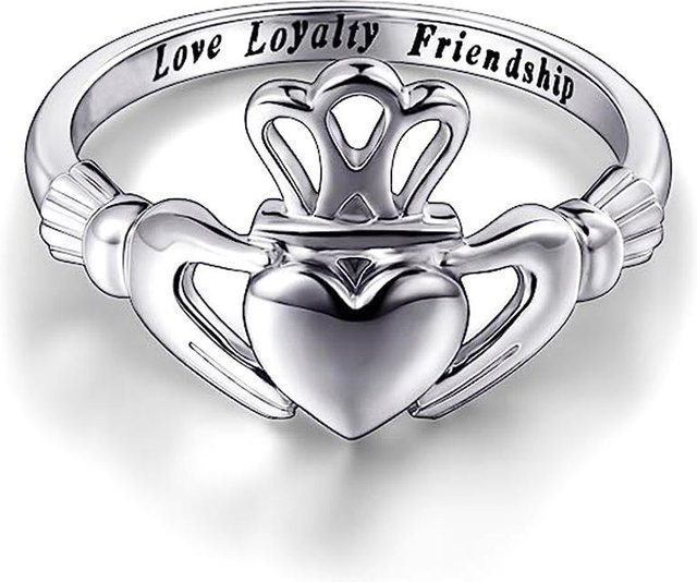 YIRAN Jewelry Verlobungsring, Kupfer, Schwarz, Damen - Bild 1