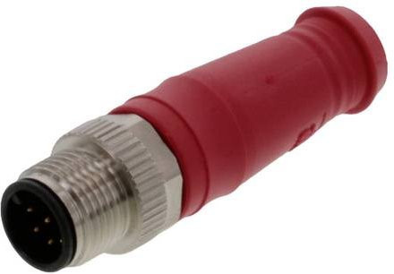 Molex 1200768035 Sensor-Aktor-Steckverbinder in Rot - Bild 1