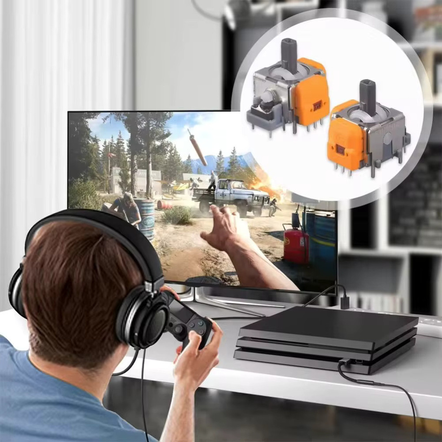 3D Analog Hall Effekt Joystick Modul Multicolor Ersatz-Rocker für PS5, PS4, Xbox und Nintendo Switch mit hoher Präzision - Bild 2