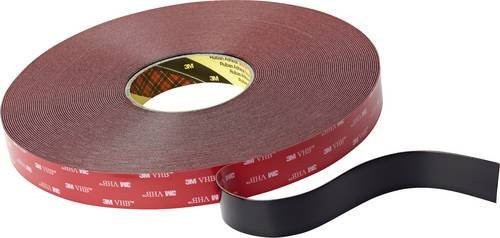 3M Doppelseitiges Klebeband Schwarz B: 25 mm, L: 33 m - Bild 1