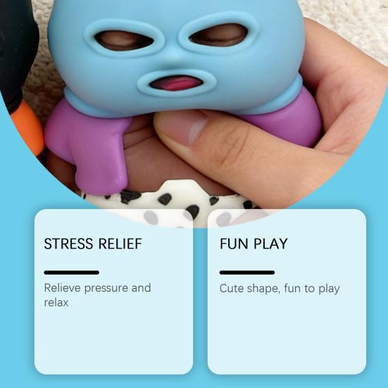 HOMAVA Stressball Fidget Spielzeug blau - Bild 4