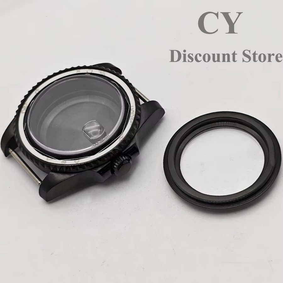 RICHUS Uhrengehäuse Edelstahl, Schwarz, 40 mm, Unisex - Bild 2