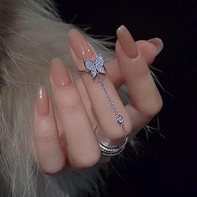 Ring Set, Zinklegierung, gray, Zirkonia, Damen - Bild 1