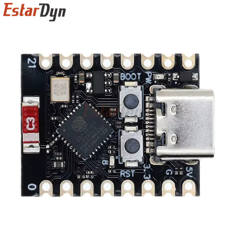 Estardyn ESP32-C3 SuperMini Entwicklungsboard mit WiFi und Bluetooth in Schwarz - Bild 3