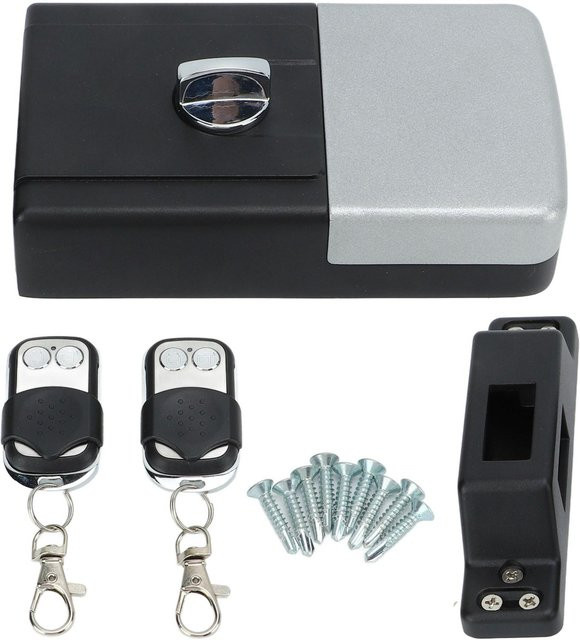 GoolRC Smart Lock Elektronisches schlüsselloses Türschloss mit Fernbedienung und Diebstahlsicherung in Weiß - Bild 1