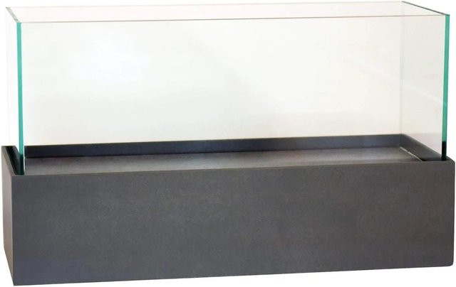 Vivanno Tischwindlicht Candelito in Anthrazit, B/T/H: 50 x 20 x 29 cm - Bild 1