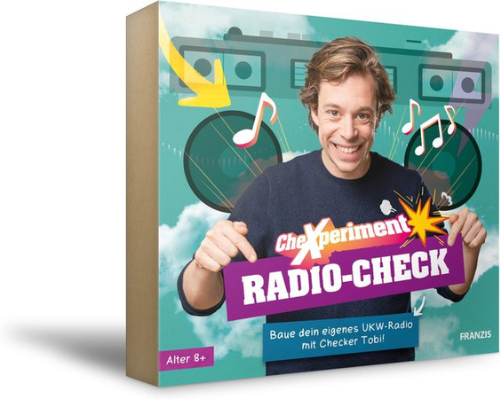FRANZIS CheXperiment Radio-Check Experimentierkasten ab 8 Jahren