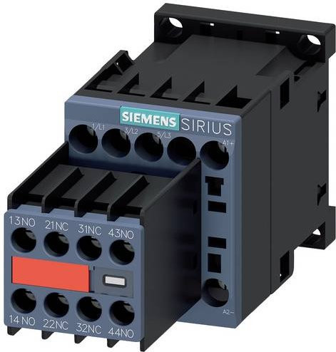 Siemens Schütz 3RT2018-1BB44-3MA0 mit 3 Schließern, 690 V/AC, grau - Bild 1