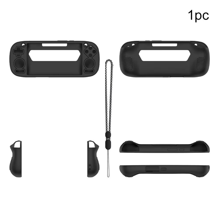 Staubdichte Silikon-Schutzhülle für Retroid Pocket 5 RP5 in Schwarz - Bild 6