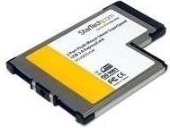 StarTech.com USB 3.0 ExpressCard 54mm Adapter mit 2 USB-A Ports und UASP Unterstützung in Schwarz - Bild 1