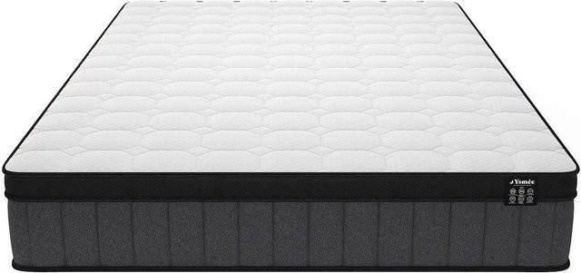 YSMÉE Hybrid-Standardmatratze Tolca in Weiß, B/T/H: 160 x 200 cm - Bild 1