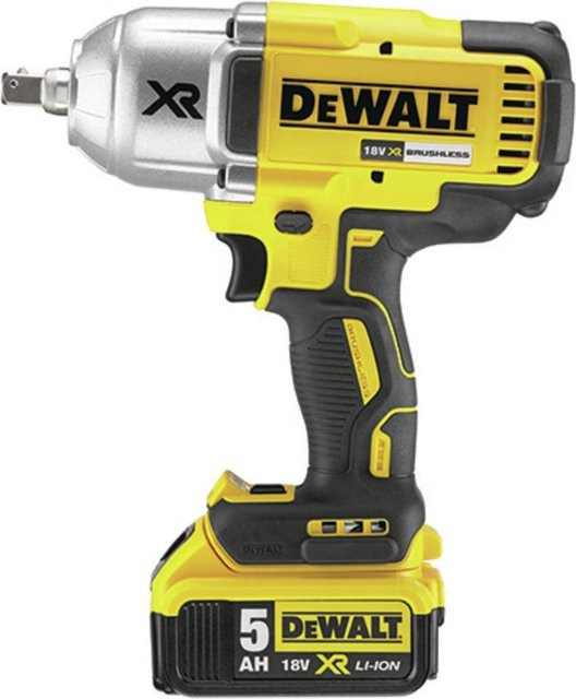 DeWALT DCF899P2-QW Schlagschrauber 18 V mit 2 Akkus, 610 W, 1/2 Zoll Vierkantantrieb, 950 N·m Drehmoment, Schwarz-Gelb - Bild 1